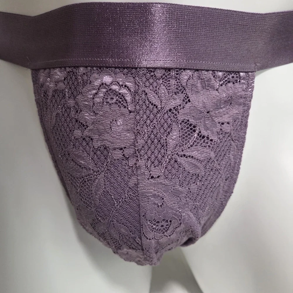 Cosabella Luxury Italian Men's Lace Jock Strap‎ Designer Underwear Himalayan Sky